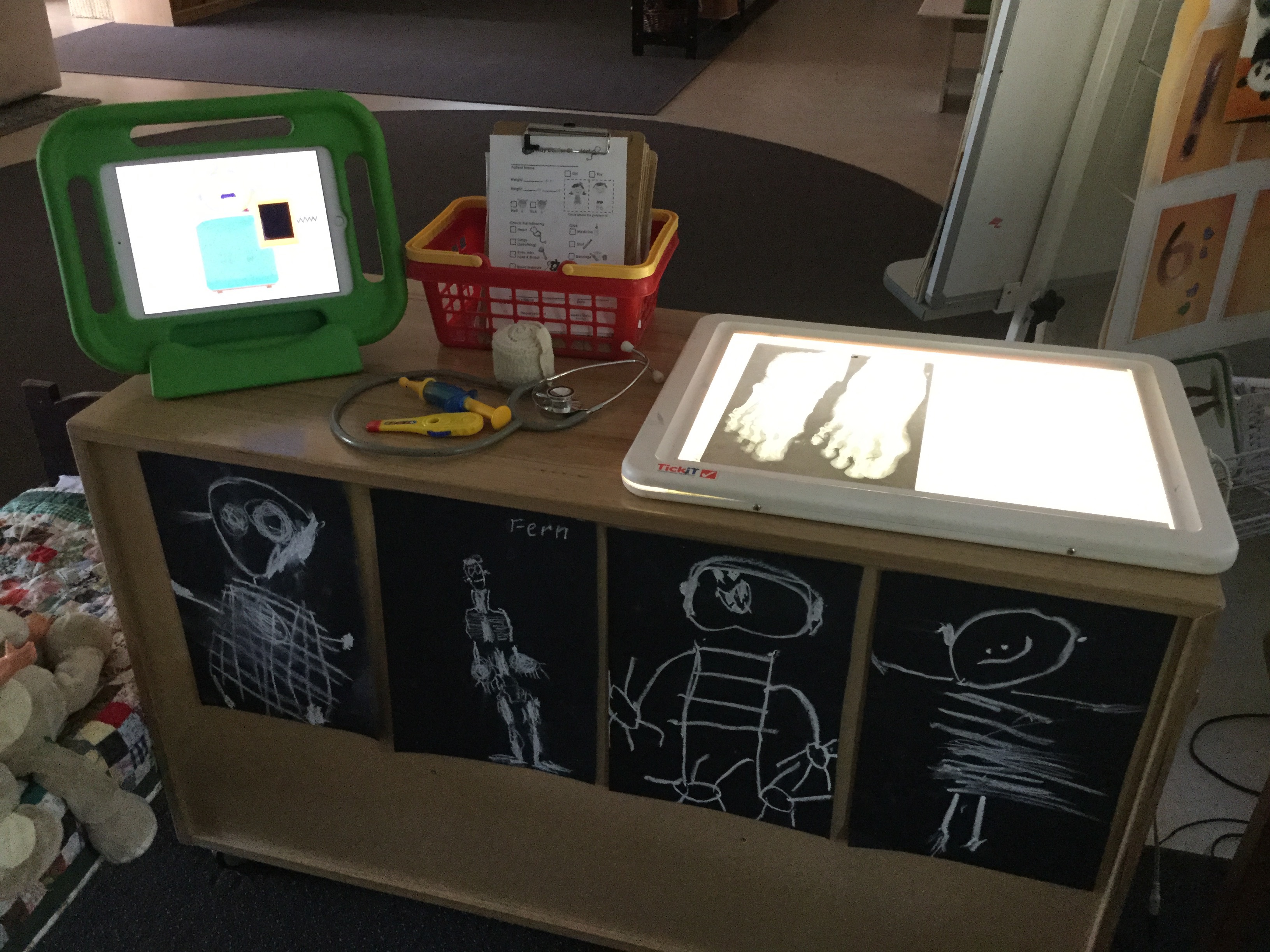 Julia G Ipad X Ray Drawings